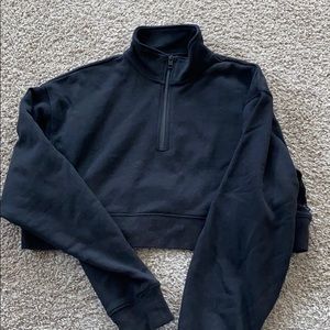 TNA Cozy Fleece Perfect 1/4 Zip Sweatshirt